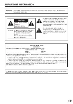 Предварительный просмотр 3 страницы Sharp PN-80TH5 Operation Manual