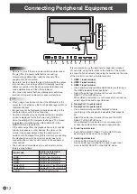 Предварительный просмотр 12 страницы Sharp PN-80TH5 Operation Manual