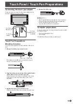 Предварительный просмотр 19 страницы Sharp PN-80TH5 Operation Manual