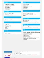 Preview for 2 page of Sharp PN-A601 Specifications