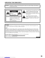 Preview for 3 page of Sharp PN-B401 Operation Manuals