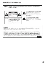 Предварительный просмотр 3 страницы Sharp PN-C603D User Manual