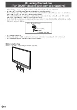 Предварительный просмотр 38 страницы Sharp PN-C603D User Manual