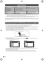 Preview for 12 page of Sharp PN-C751H Setup Manual