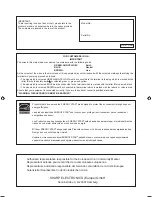 Preview for 2 page of Sharp PN-E421 Operation Manual
