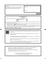 Предварительный просмотр 2 страницы Sharp PN-E421 Operation Manual