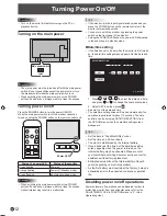 Preview for 14 page of Sharp PN-E421 Operation Manual