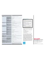 Предварительный просмотр 15 страницы Sharp PN-E471R Brochure & Specs