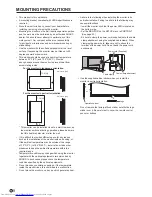 Предварительный просмотр 8 страницы Sharp PN-E602 Operation Manual