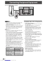 Предварительный просмотр 12 страницы Sharp PN-E602 Operation Manual