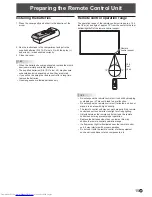 Предварительный просмотр 15 страницы Sharp PN-E602 Operation Manual