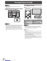 Предварительный просмотр 16 страницы Sharp PN-E602 Operation Manual