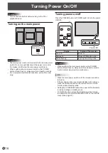 Предварительный просмотр 16 страницы Sharp PN-E702 Operation Manual