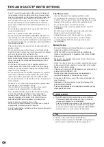 Preview for 6 page of Sharp PN-E803 Operation Manual