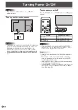 Preview for 16 page of Sharp PN-E803 Operation Manual