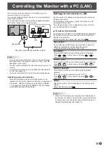 Preview for 45 page of Sharp PN-E803 Operation Manual