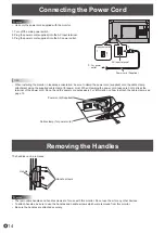 Preview for 14 page of Sharp PN-H801 Operation Manual