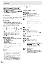 Preview for 22 page of Sharp PN-H801 Operation Manual