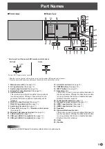 Предварительный просмотр 9 страницы Sharp PN-HB651 Operation Manual