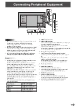 Предварительный просмотр 11 страницы Sharp PN-HB651 Operation Manual