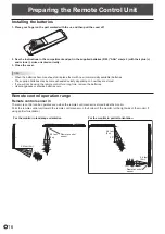 Предварительный просмотр 16 страницы Sharp PN-HB651 Operation Manual