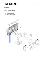 Preview for 6 page of Sharp PN -HW861 Assembly & Dismantle Instructions