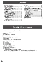 Preview for 8 page of Sharp PN-K321 Operation Manual