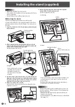 Preview for 10 page of Sharp PN-K321 Operation Manual