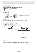 Preview for 37 page of Sharp PN-L602B Operation Manual