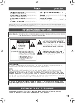 Preview for 23 page of Sharp PN-L603A Setup Manual