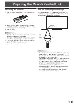 Preview for 15 page of Sharp PN-L603W Operation Manual