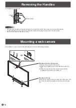 Preview for 16 page of Sharp PN-L603W Operation Manual