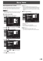 Preview for 29 page of Sharp PN-L603W Operation Manual