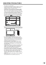 Preview for 7 page of Sharp PN-L652B Operation Manual