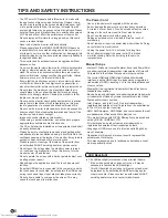 Preview for 6 page of Sharp PN-L803C Operation Manual