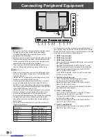 Preview for 12 page of Sharp PN-L803C Operation Manual