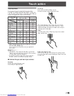 Preview for 21 page of Sharp PN-L803C Operation Manual