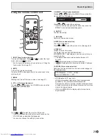 Preview for 25 page of Sharp PN-L803C Operation Manual