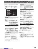 Preview for 39 page of Sharp PN-L803C Operation Manual