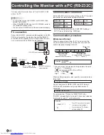 Preview for 40 page of Sharp PN-L803C Operation Manual