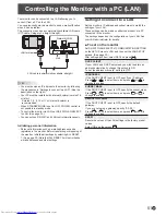 Preview for 51 page of Sharp PN-L803C Operation Manual