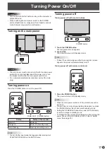 Preview for 17 page of Sharp PN-L803CA Operation Manuals