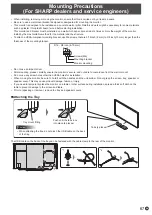 Preview for 67 page of Sharp PN-L803CA Operation Manuals