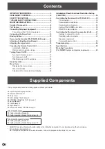 Preview for 8 page of Sharp PN-R426 Operation Manual