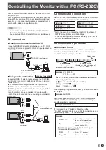 Preview for 35 page of Sharp PN-R426 Operation Manual