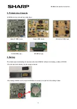 Предварительный просмотр 5 страницы Sharp PN-R606 Assembly & Dismantle Instructions