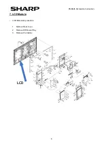 Предварительный просмотр 6 страницы Sharp PN-R606 Assembly & Dismantle Instructions