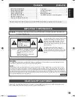 Preview for 3 page of Sharp PN-R903 Setup Manual