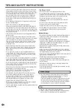 Preview for 6 page of Sharp PN-R903A Operation Manual