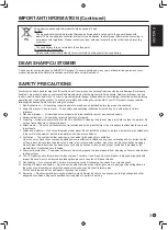 Предварительный просмотр 5 страницы Sharp PN-S525 Operation Manual